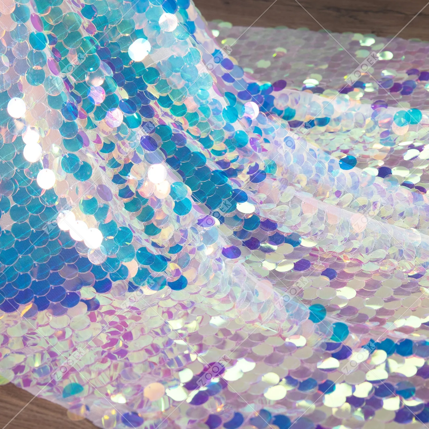breathtaking iridescent dream color mermaid sequin fabric breathtaking iridescent dream color mermaid sequin fabric