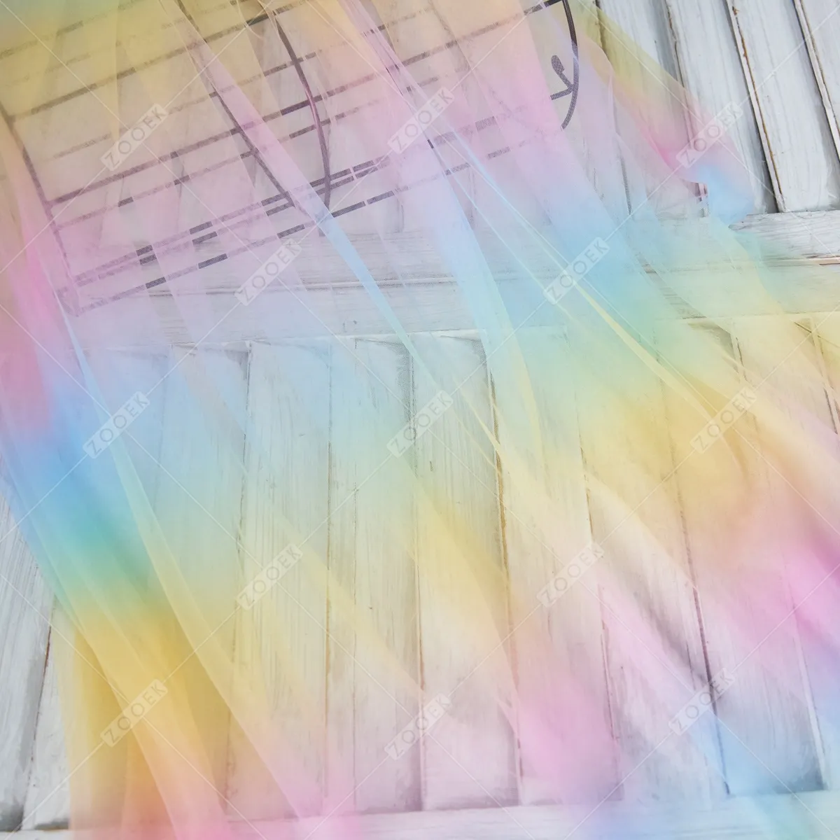 sheer soft rainbow ombre tulle fabric sheer soft rainbow ombre tulle fabric
